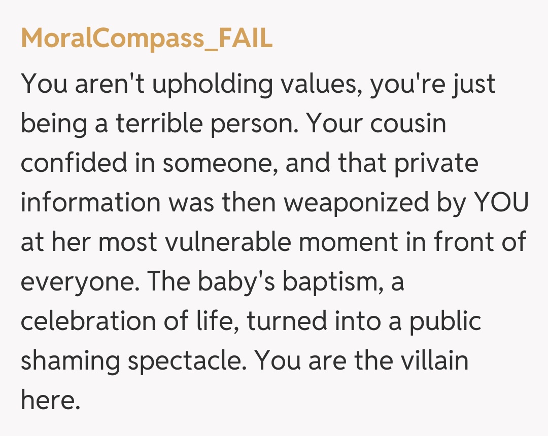 Comentariu de la MoralCompass_FAIL