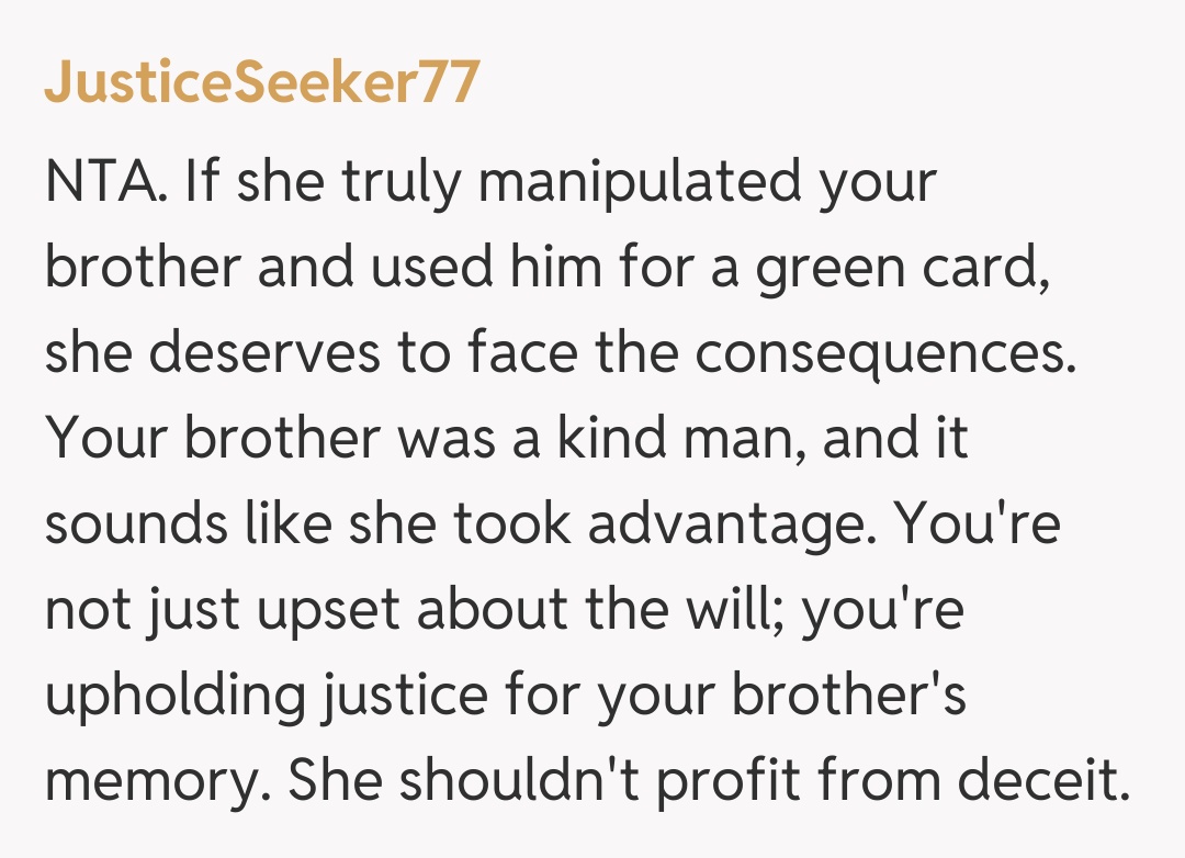Comentariu de la JusticeSeeker77