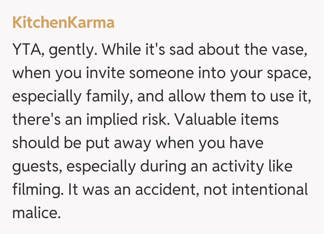 Comentariu de la KitchenKarma