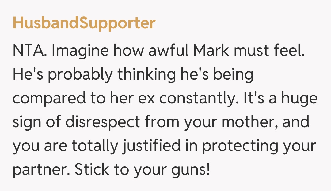 Comentariu de la HusbandSupporter