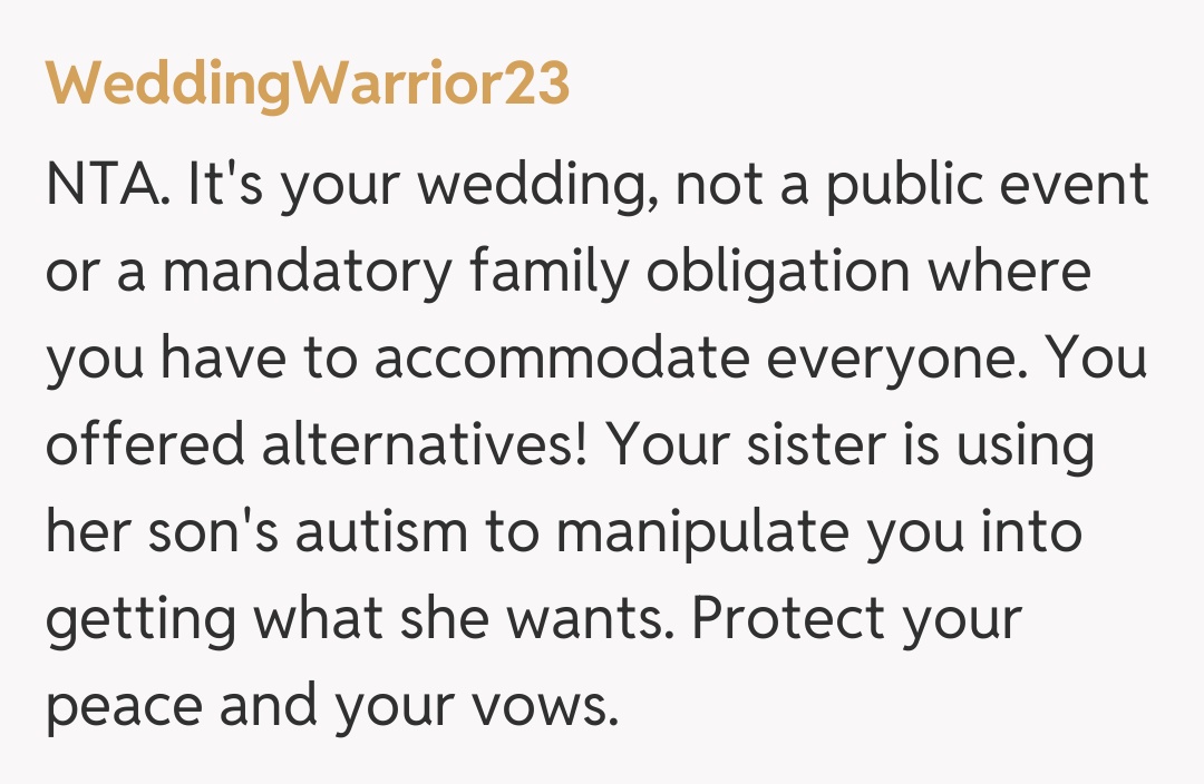 Comentariu de la WeddingWarrior23