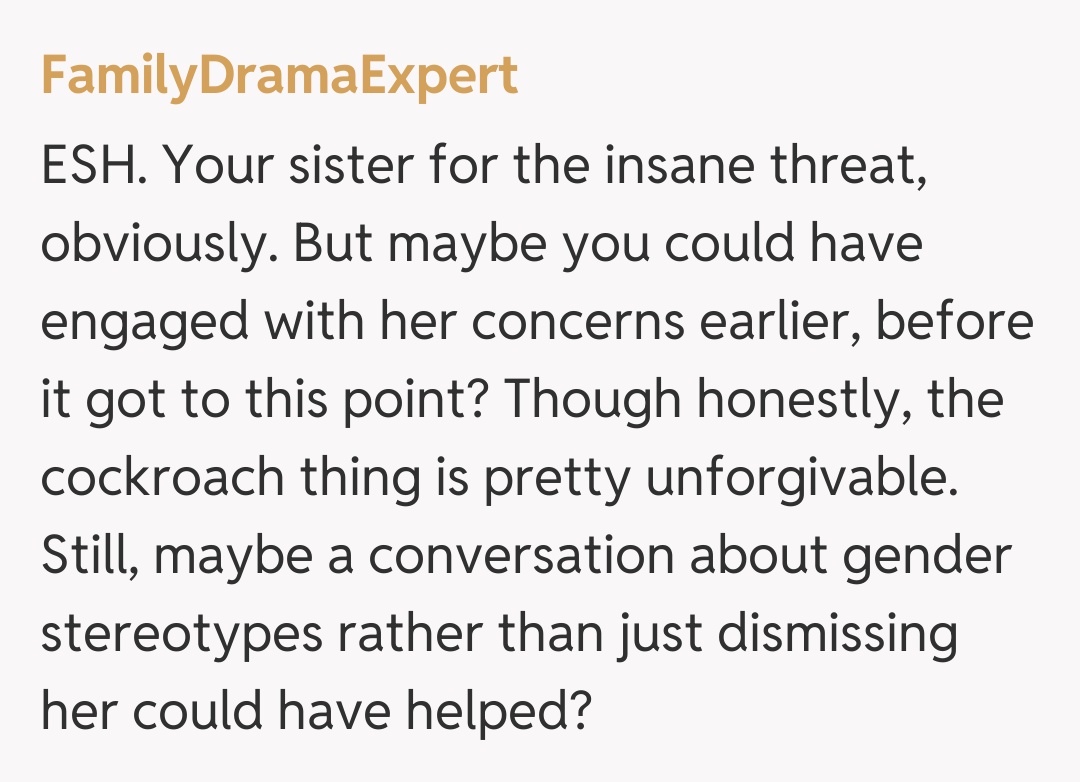 Comentariu de la FamilyDramaExpert