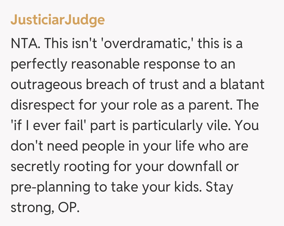 Comentariu de la JusticiarJudge