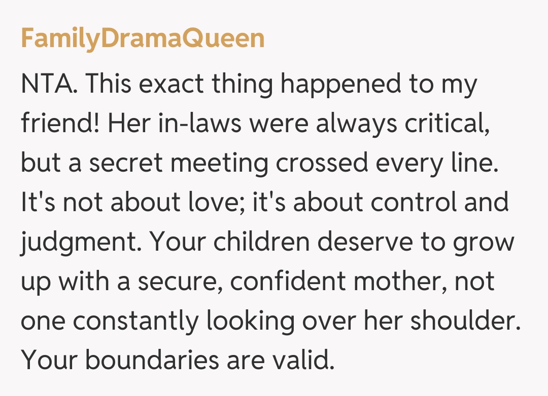 Comentariu de la FamilyDramaQueen