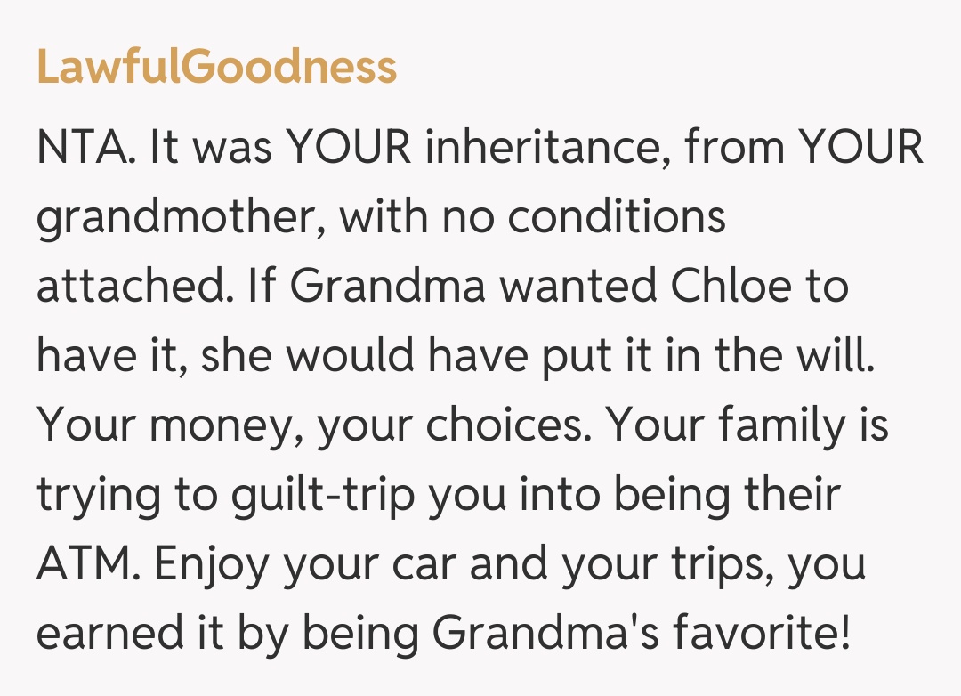 Comentariu de la LawfulGoodness