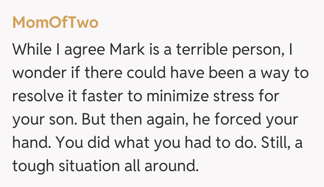 Comentariu de la MomOfTwo