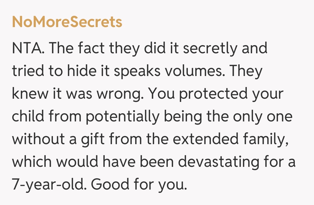 Comentariu de la NoMoreSecrets