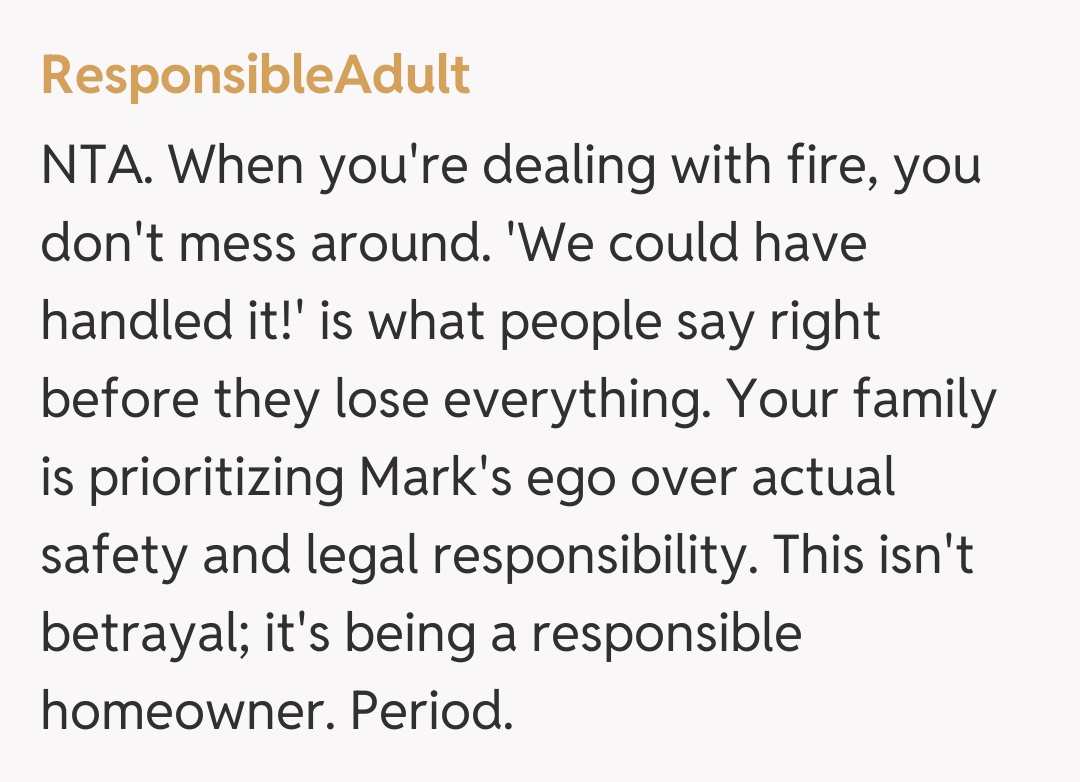 Comentariu de la ResponsibleAdult