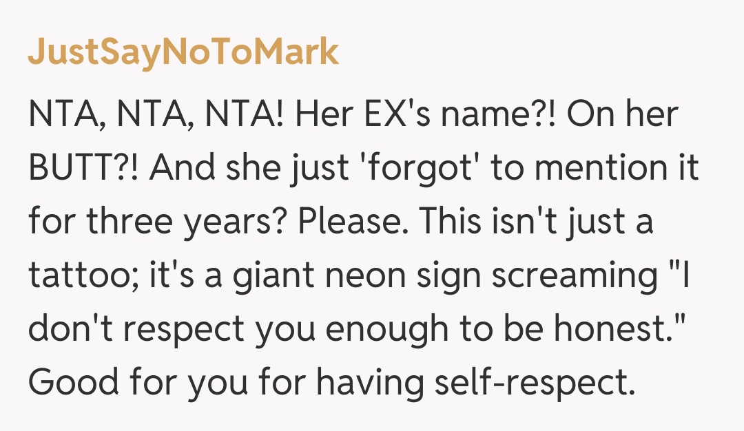 Comentariu de la JustSayNoToMark