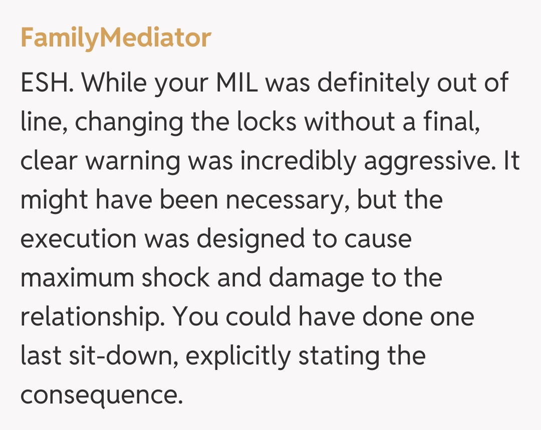 Comentariu de la FamilyMediator