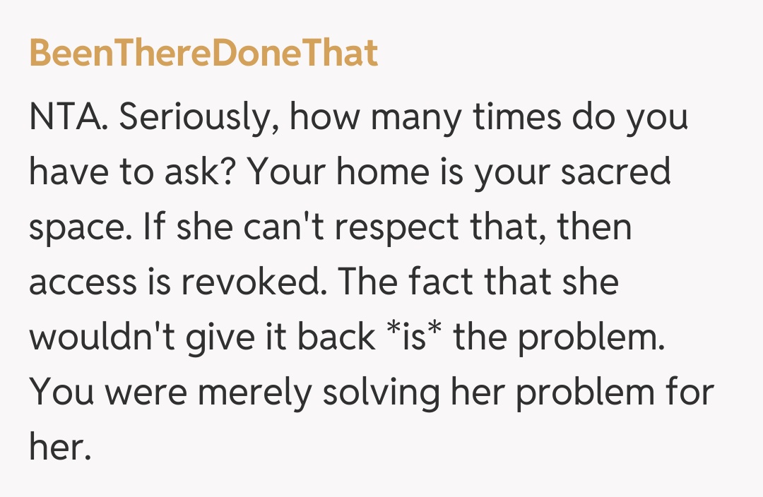 Comentariu de la BeenThereDoneThat