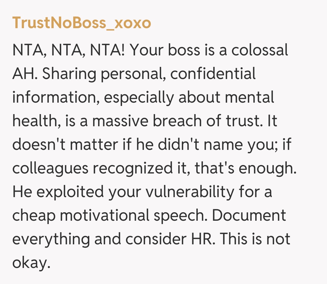 Comentariu de la TrustNoBoss_xoxo
