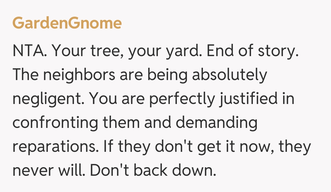 Comentariu de la GardenGnome