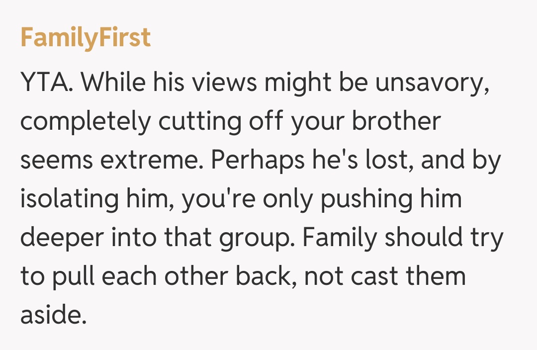 Comentariu de la FamilyFirst