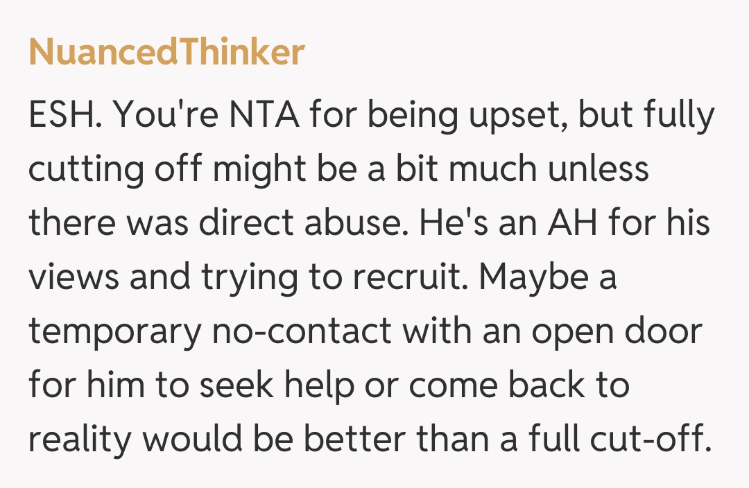 Comentariu de la NuancedThinker