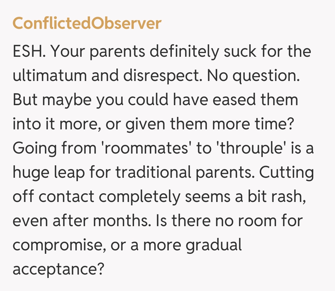 Comentariu de la ConflictedObserver