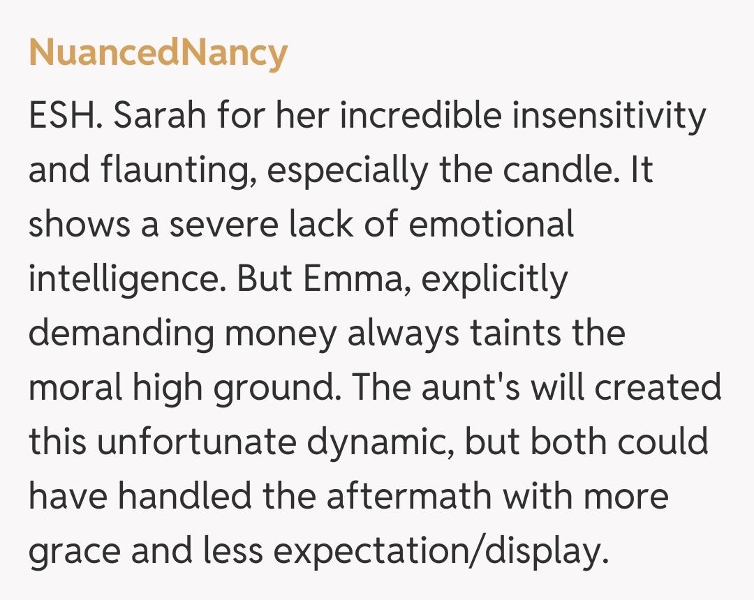 Comentariu de la NuancedNancy