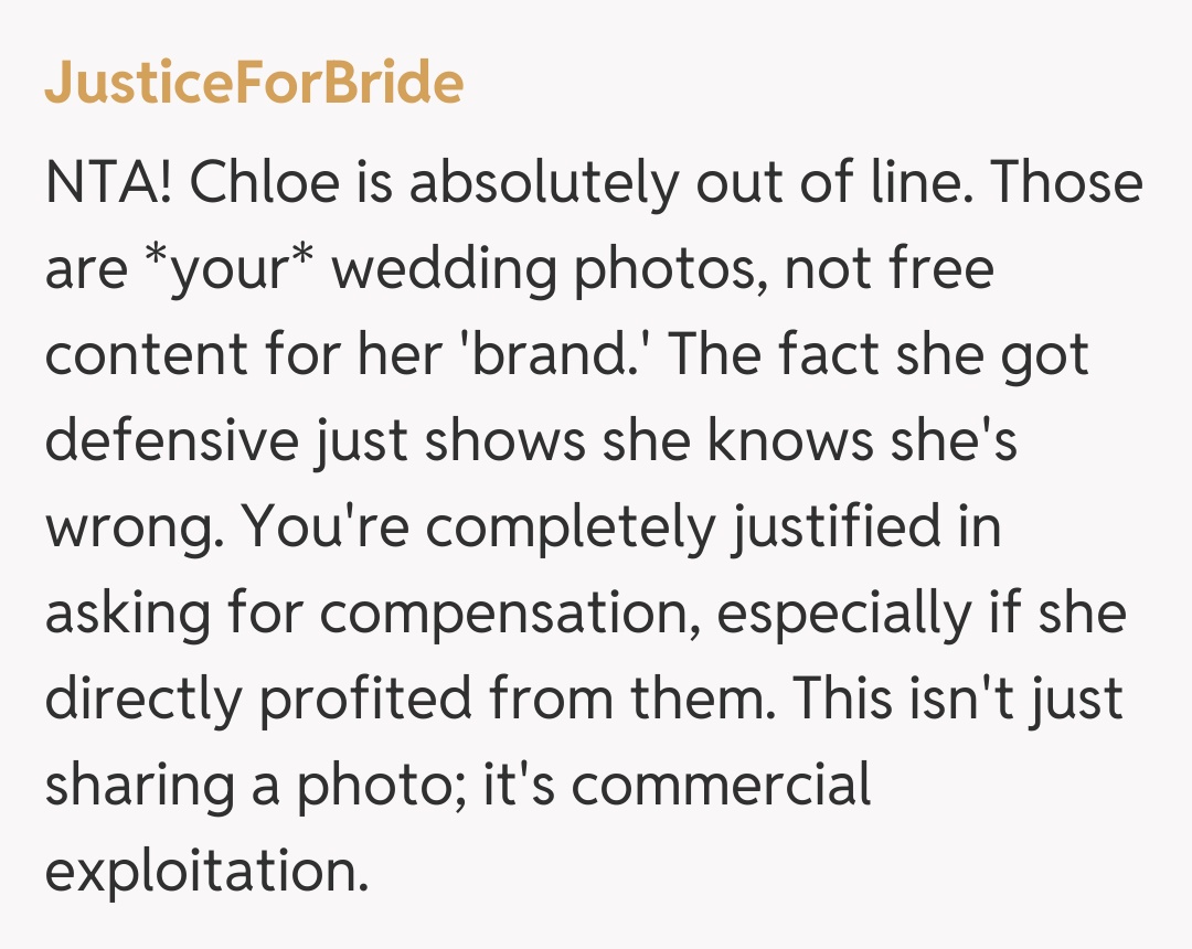 Comentariu de la JusticeForBride