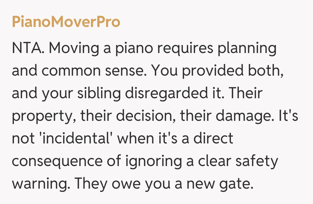 Comentariu de la PianoMoverPro