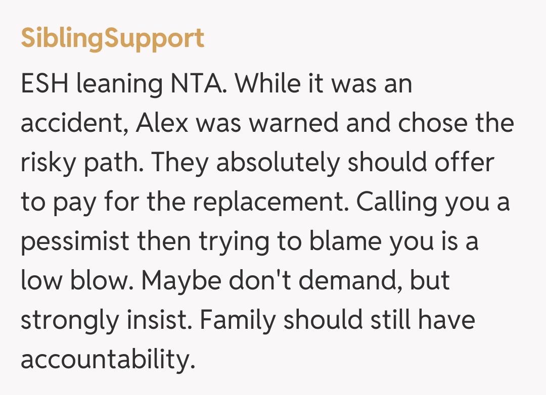 Comentariu de la SiblingSupport