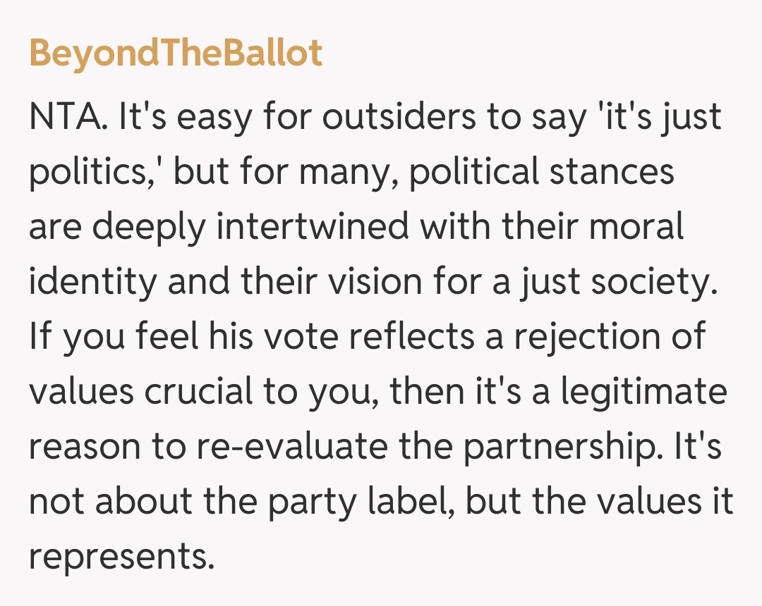 Comentariu de la BeyondTheBallot