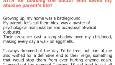 Photo of AITA for doxxing the doctor who saved my abusive parent’s life?