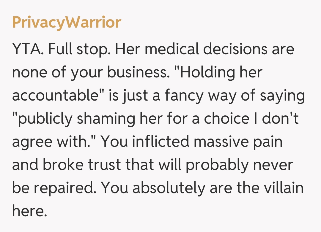 Comentariu de la PrivacyWarrior