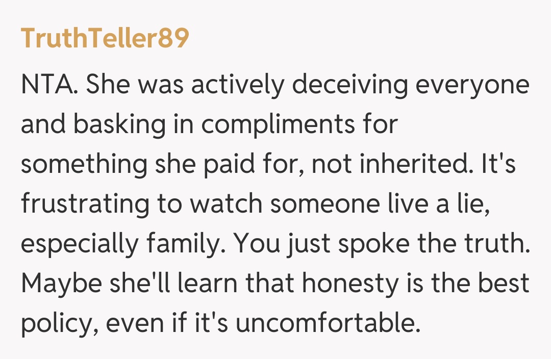 Comentariu de la TruthTeller89