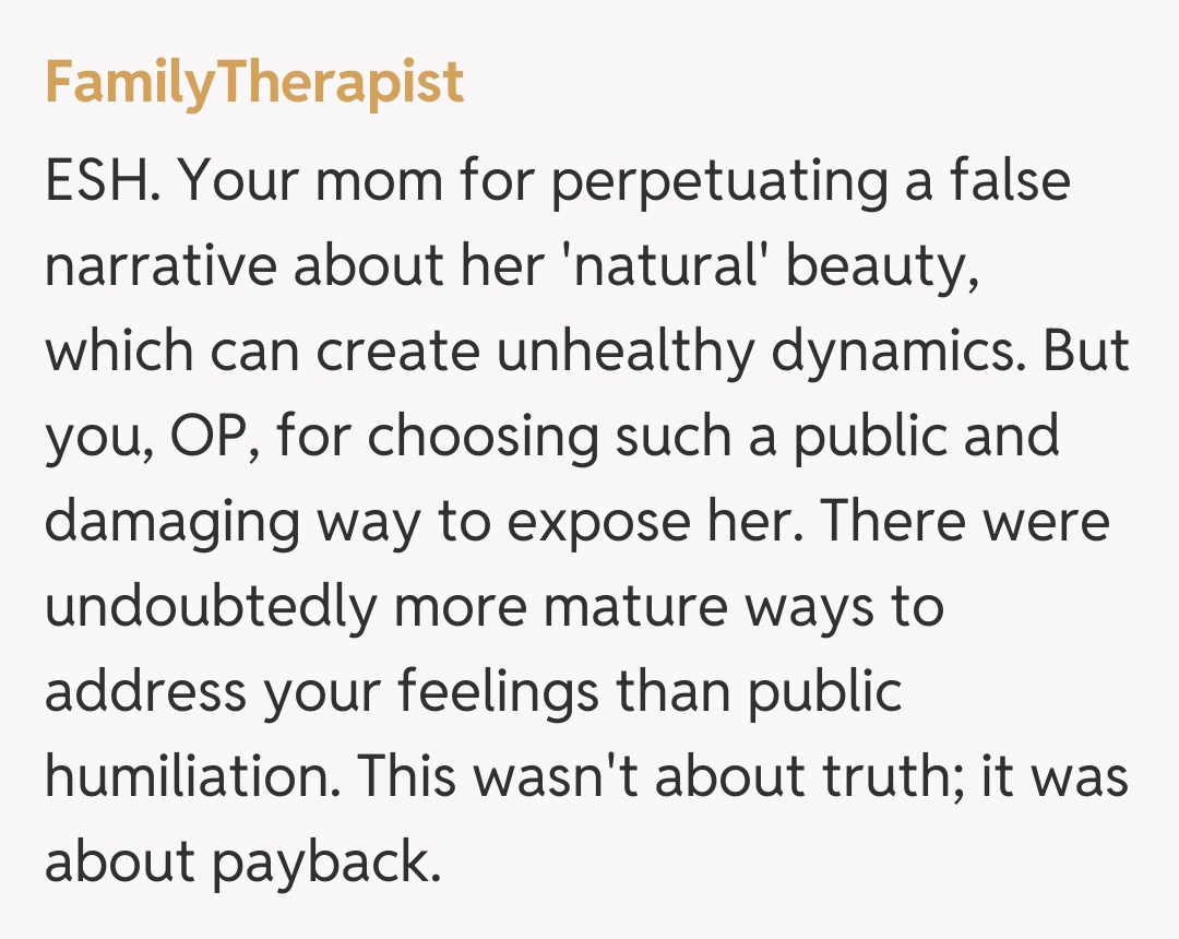 Comentariu de la FamilyTherapist