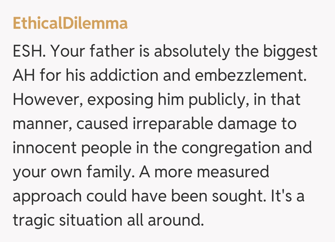 Comentariu de la EthicalDilemma