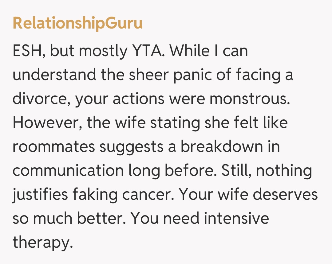 Comentariu de la RelationshipGuru