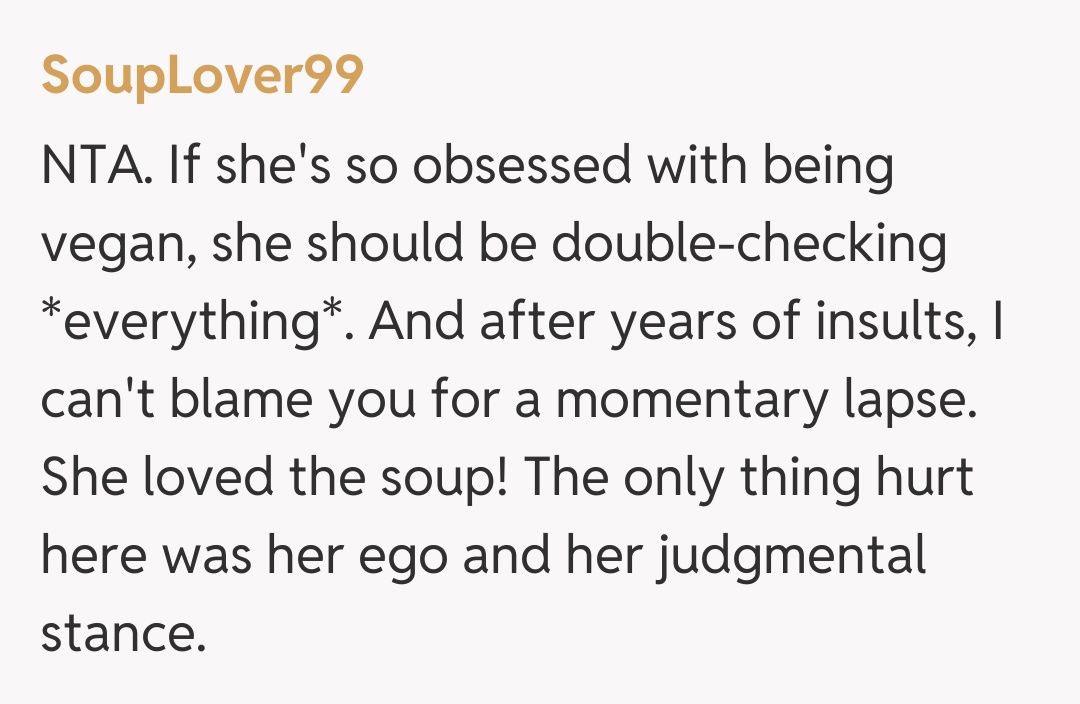 Comentariu de la SoupLover99