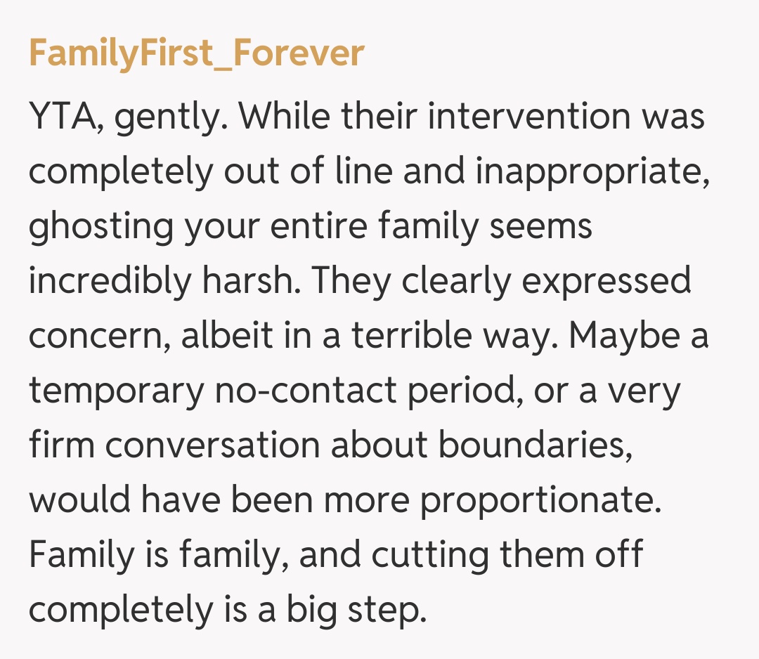 Comentariu de la FamilyFirst_Forever