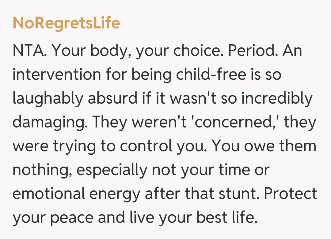 Comentariu de la NoRegretsLife