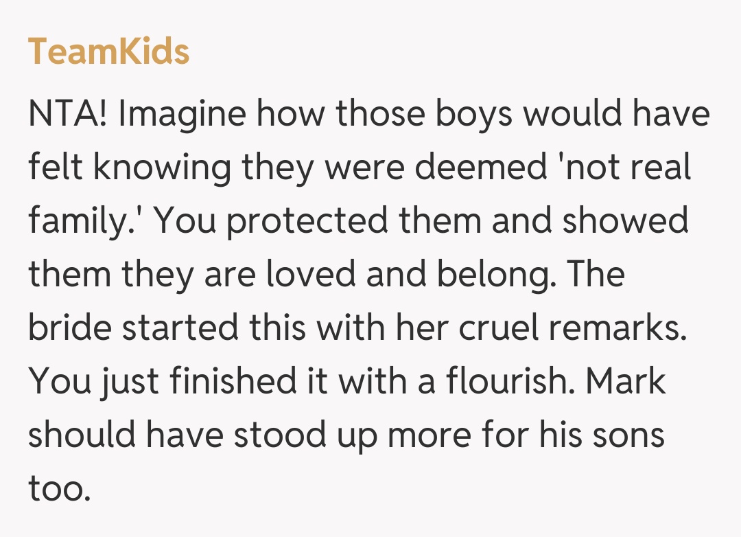 Comentariu de la TeamKids