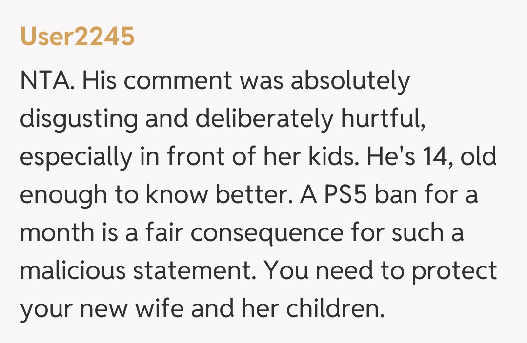 Comentariu de la User2245