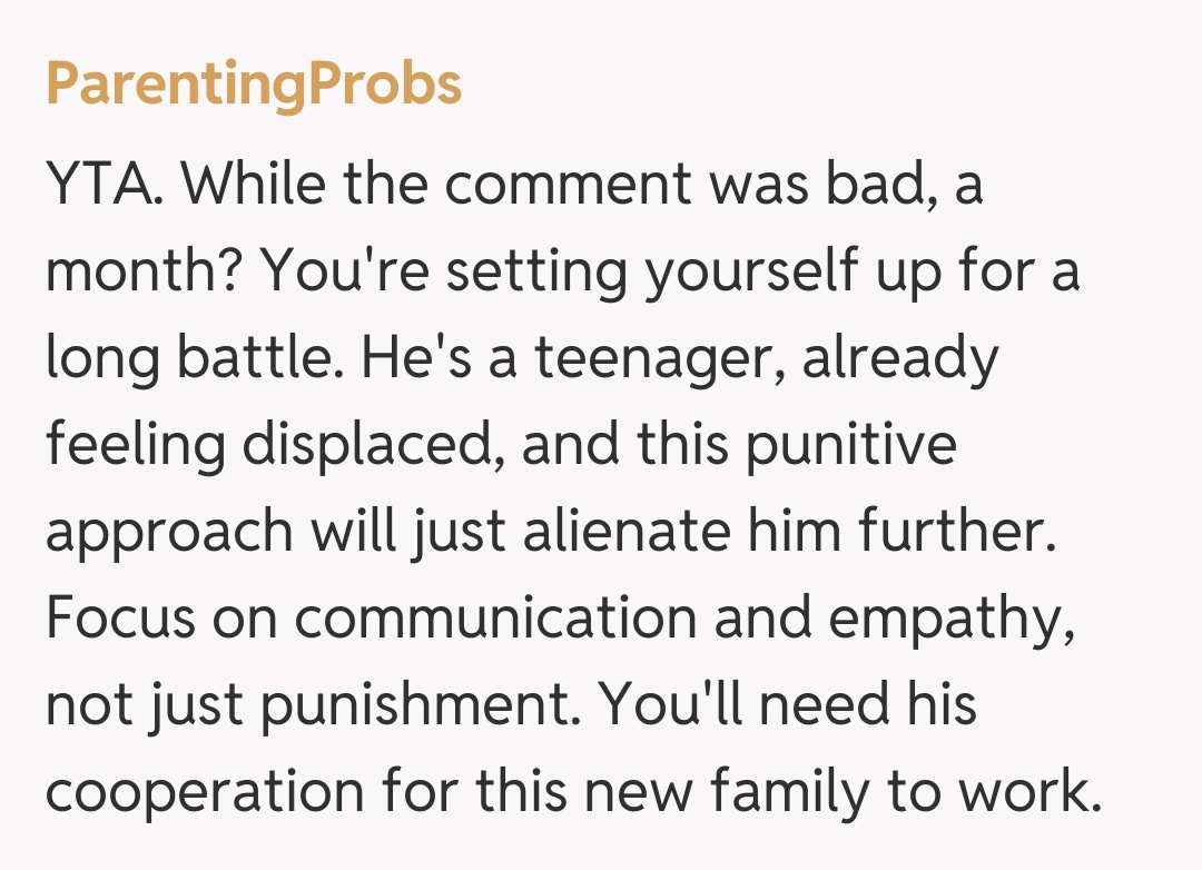 Comentariu de la ParentingProbs