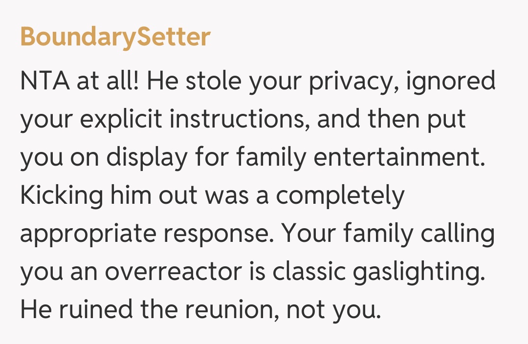 Comentariu de la BoundarySetter