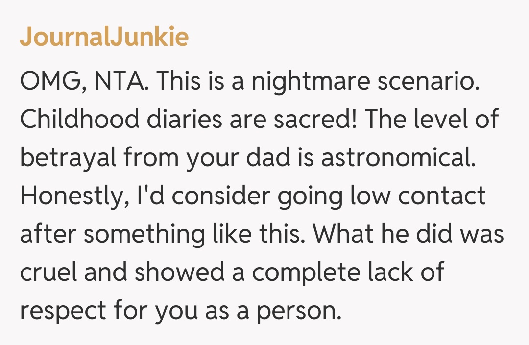 Comentariu de la JournalJunkie