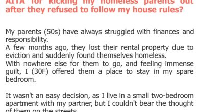 Photo of AITA for kicking my homeless parents out after they refused to follow my house rules?