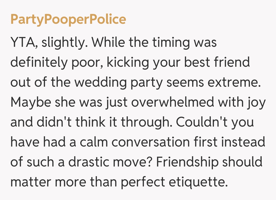 Comentariu de la PartyPooperPolice