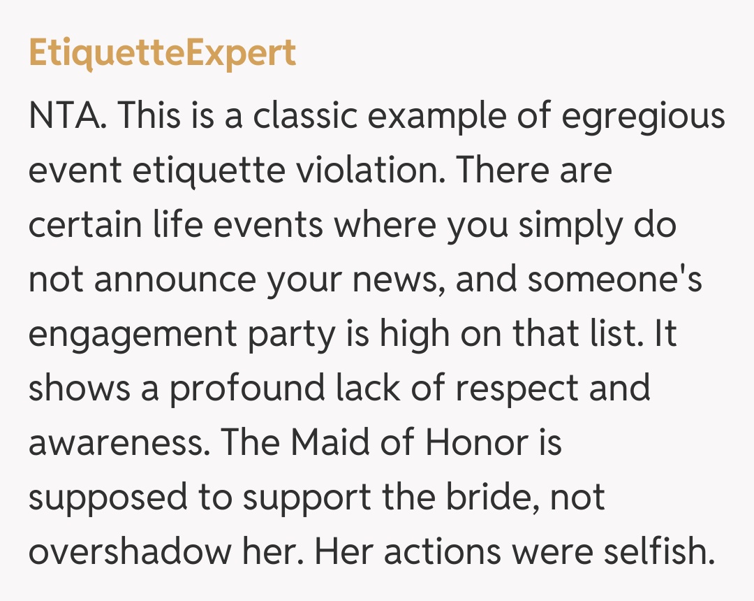 Comentariu de la EtiquetteExpert