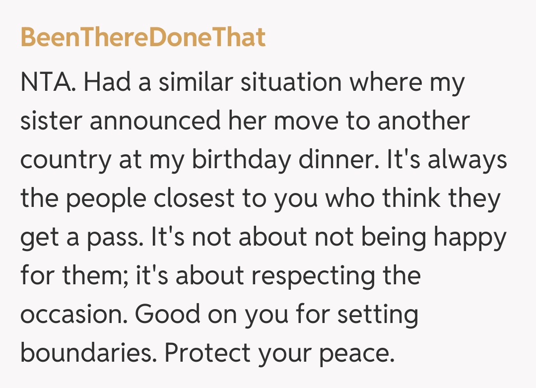 Comentariu de la BeenThereDoneThat