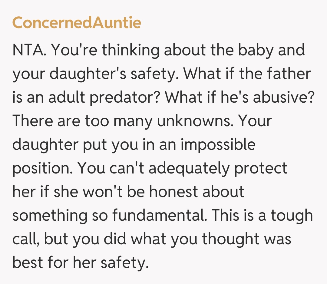 Comentariu de la ConcernedAuntie