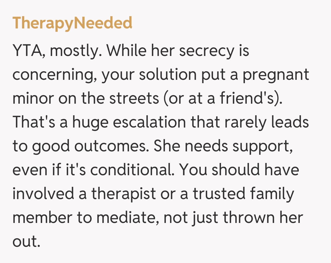 Comentariu de la TherapyNeeded