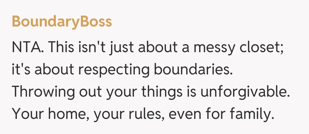 Comentariu de la BoundaryBoss