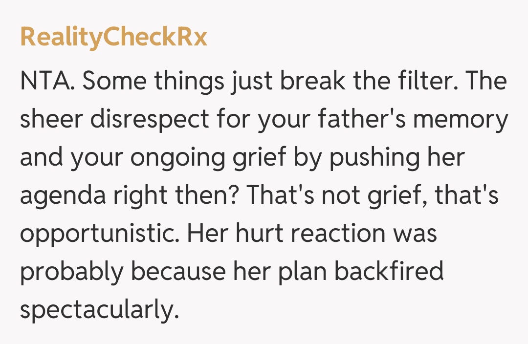 Comentariu de la RealityCheckRx