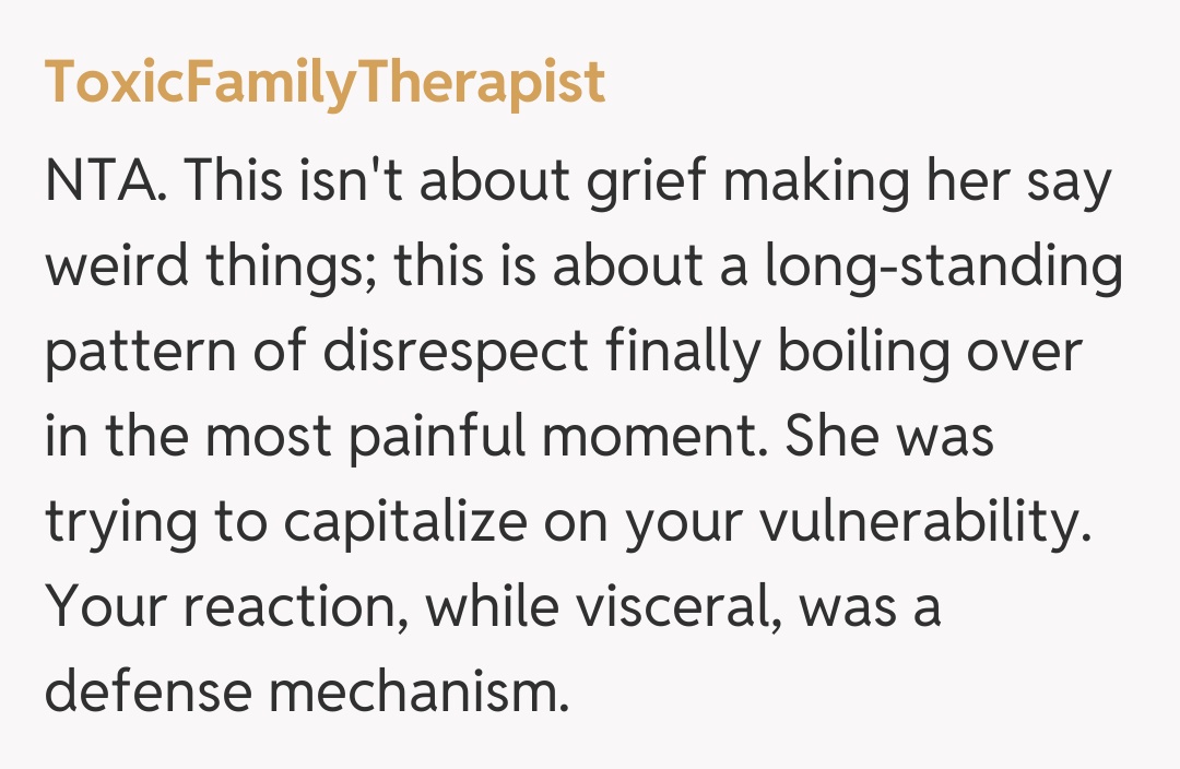 Comentariu de la ToxicFamilyTherapist