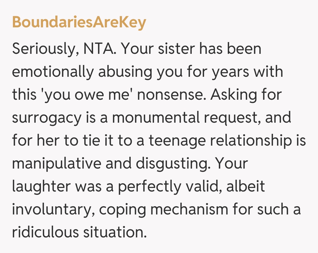 Comentariu de la BoundariesAreKey