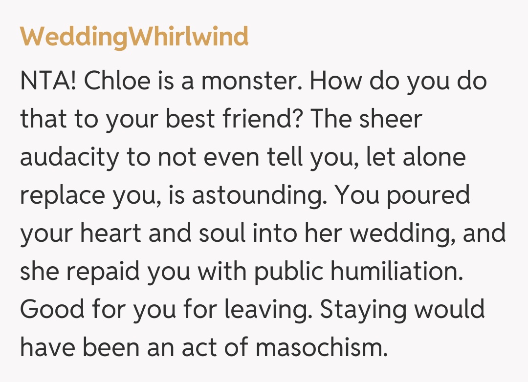Comentariu de la WeddingWhirlwind